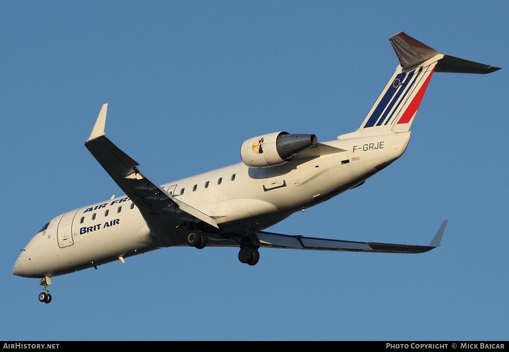 Aircraft Photo of F-GRJE | Canadair CRJ-100ER (CL-600-2B19) | Air France | AirHistory.net #19844