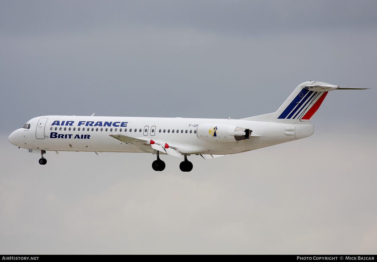 Aircraft Photo of F-GPXD | Fokker 100 (F28-0100) | Air France | AirHistory.net #19846