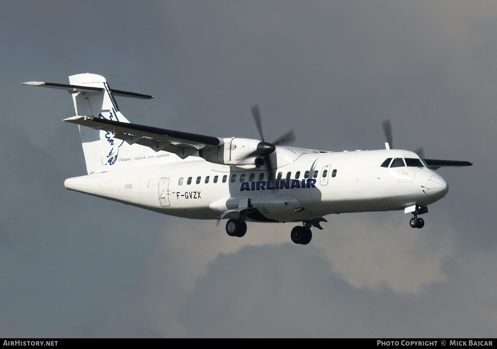 Aircraft Photo of F-GVZX | ATR ATR-42-300 | Airlinair | AirHistory.net #19847