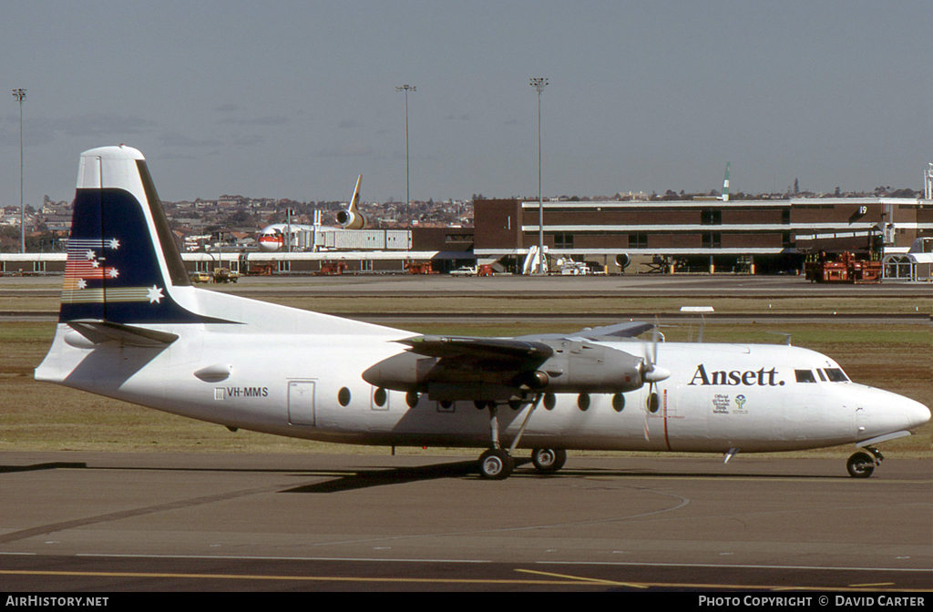 Aircraft Photo of VH-MMS | Fokker F27-200 Friendship | Ansett | AirHistory.net #19850