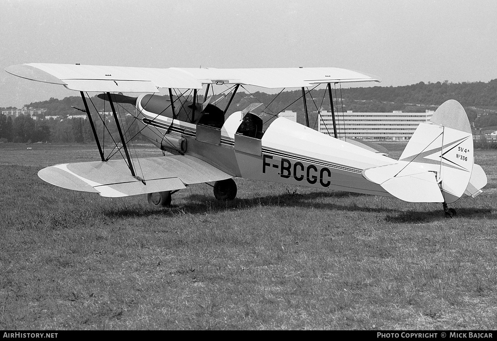 Aircraft Photo of F-BCGC | Stampe-Vertongen SV-4A | AirHistory.net #19865