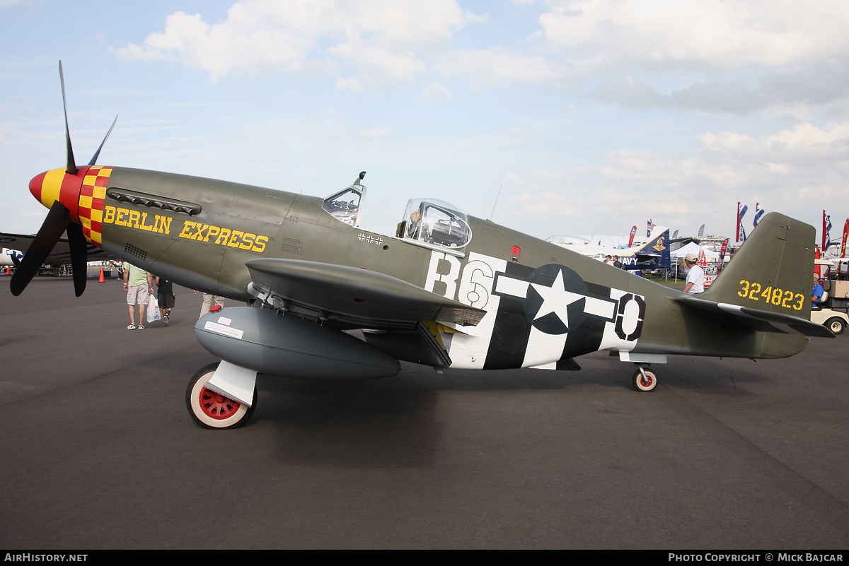 Aircraft Photo of N515ZB / 324823 | North American P-51B Mustang | USA - Air Force | AirHistory.net #19874