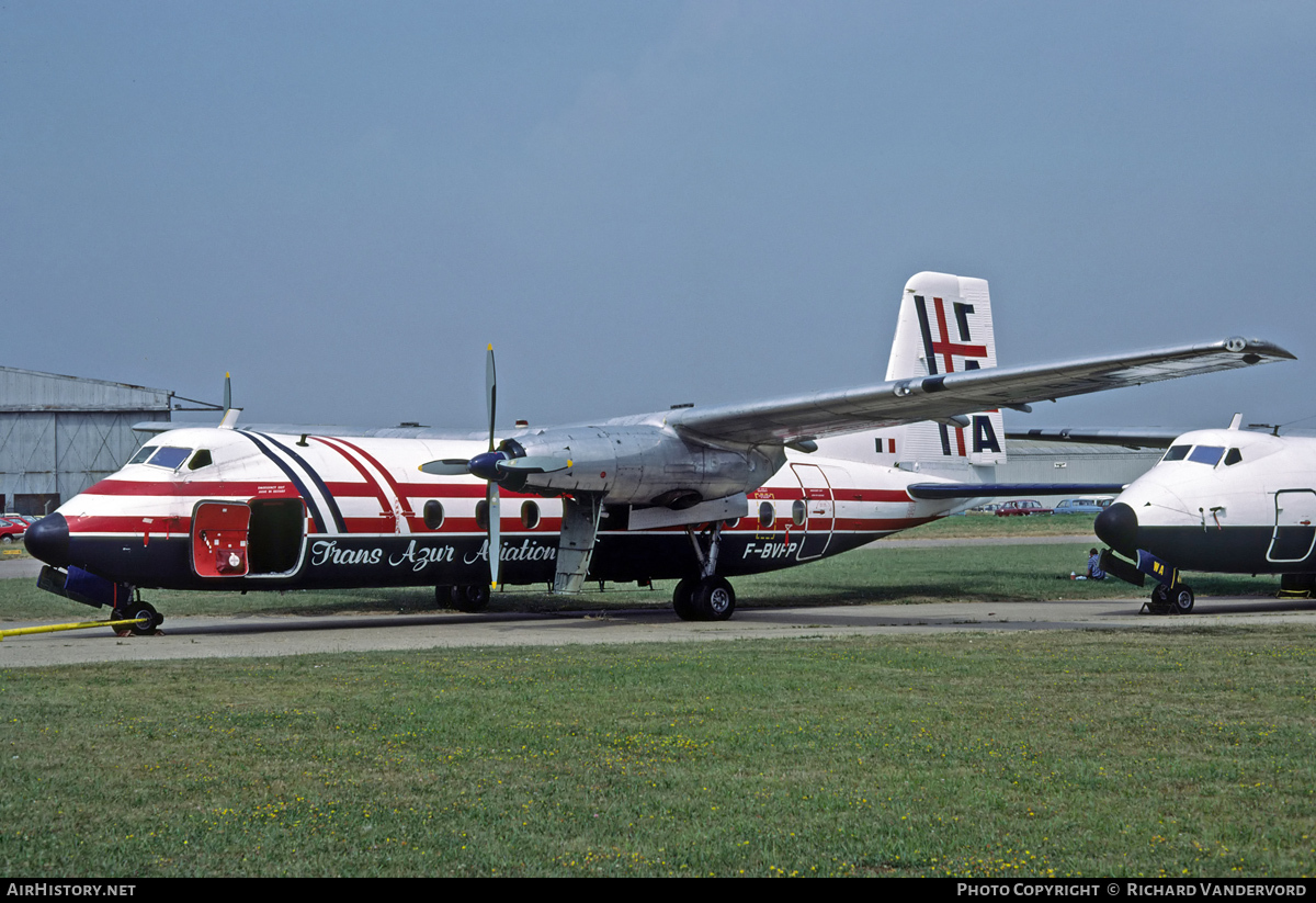 Aircraft Photo of F-BVFP | Handley Page HPR-7 Herald 214 | Trans Azur Aviation - TAA | AirHistory.net #19891