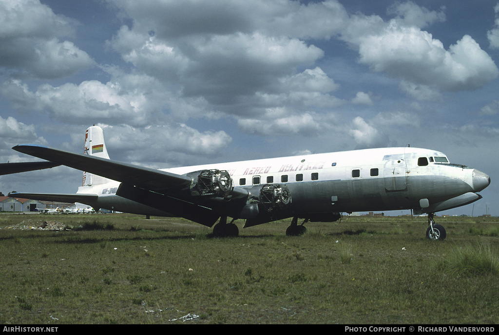 Aircraft Photo of CP-740 | Douglas DC-6B | Lloyd Aereo Boliviano - LAB | AirHistory.net #19893