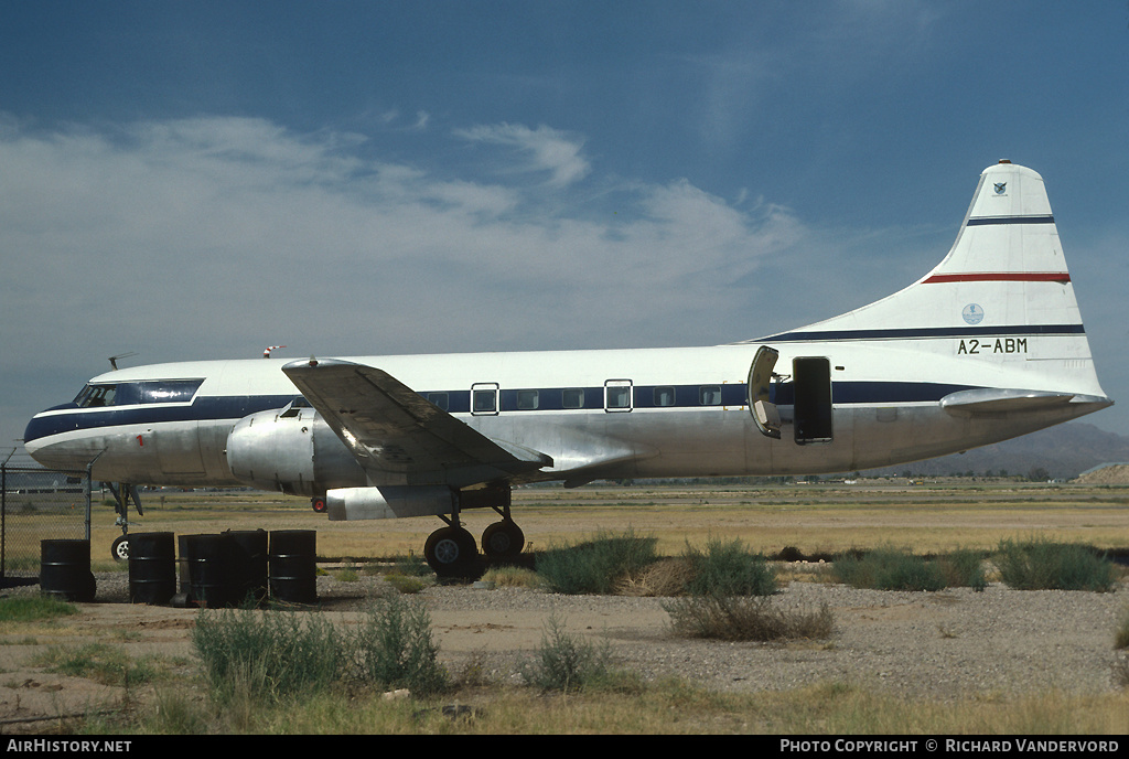 Aircraft Photo of A2-ABM | Convair 440-75 Metropolitan | Kalahari Air Services | AirHistory.net #19897