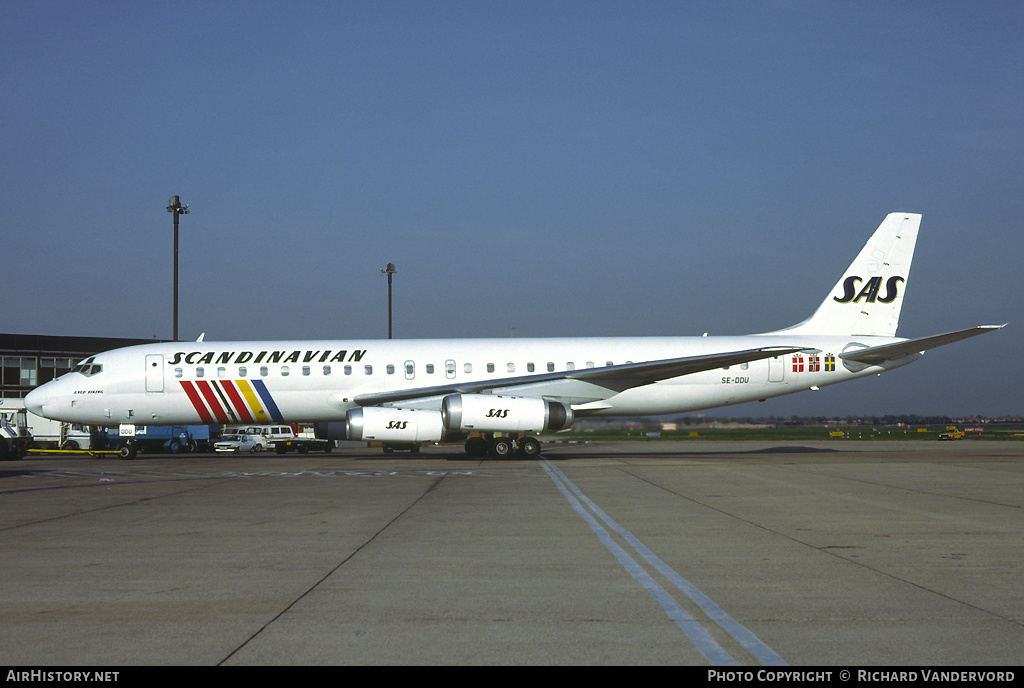 Aircraft Photo of SE-DDU | McDonnell Douglas DC-8-62 | Scandinavian Airlines - SAS | AirHistory.net #19909