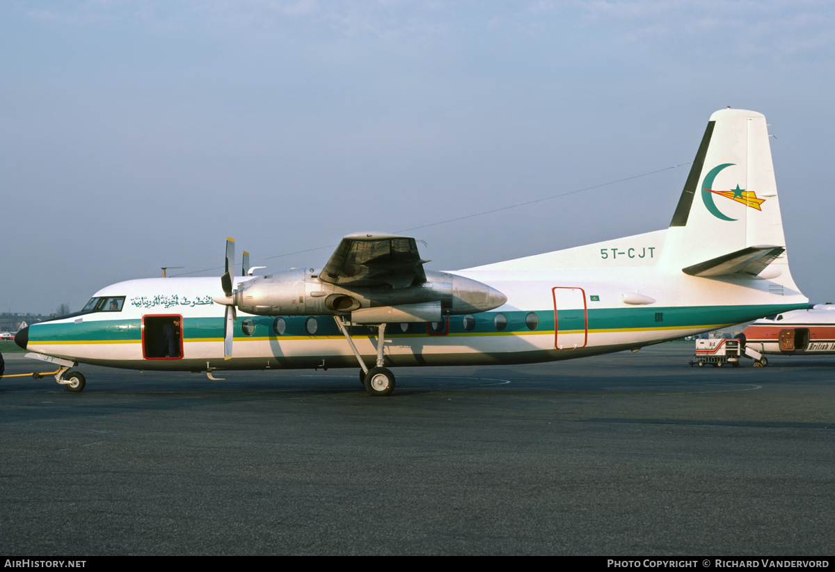 Aircraft Photo of 5T-CJT | Fairchild F-27A | Air Mauritanie | AirHistory.net #19910