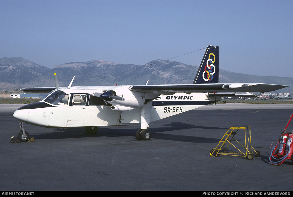 Aircraft Photo of SX-BFH | Britten-Norman BN-2A-26 Islander | Olympic | AirHistory.net #19912