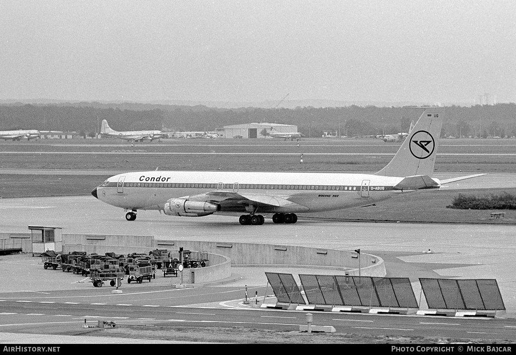 Aircraft Photo of D-ABUG | Boeing 707-330B | Condor Flugdienst | AirHistory.net #19919