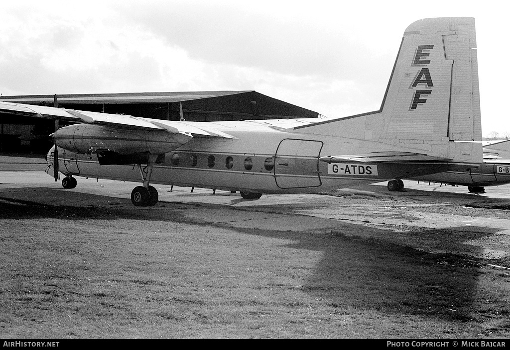 Aircraft Photo of G-ATDS | Handley Page HPR-7 Herald 209 | Express Air Freight - EAF | AirHistory.net #19925