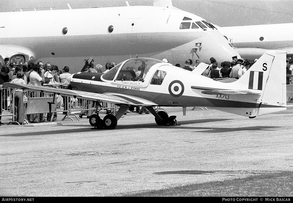 Aircraft Photo of XX713 | Scottish Aviation Bulldog T1 | UK - Air Force | AirHistory.net #19926