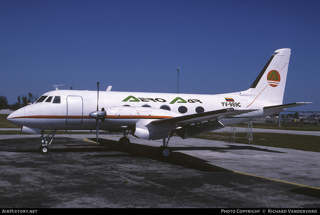 Aircraft Photo of YV-989C | Grumman G-159 Gulfstream I | Aero Par | AirHistory.net #19932