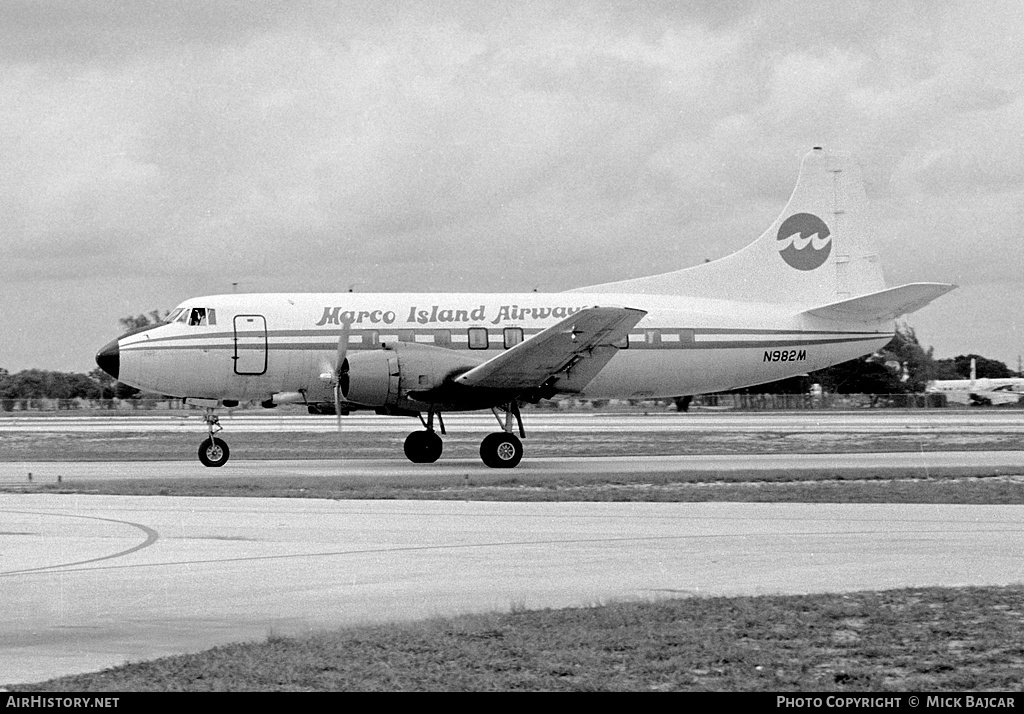 Aircraft Photo of N982M | Martin 404 | Marco Island Airways | AirHistory.net #19937