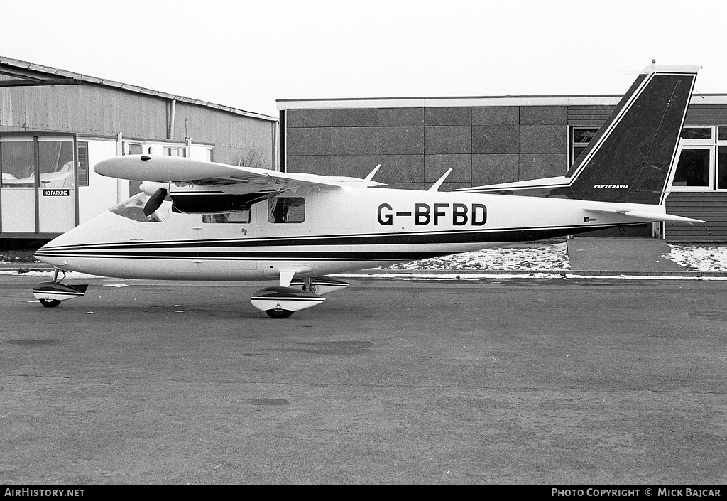 Aircraft Photo of G-BFBD | Partenavia P-68B | AirHistory.net #19955