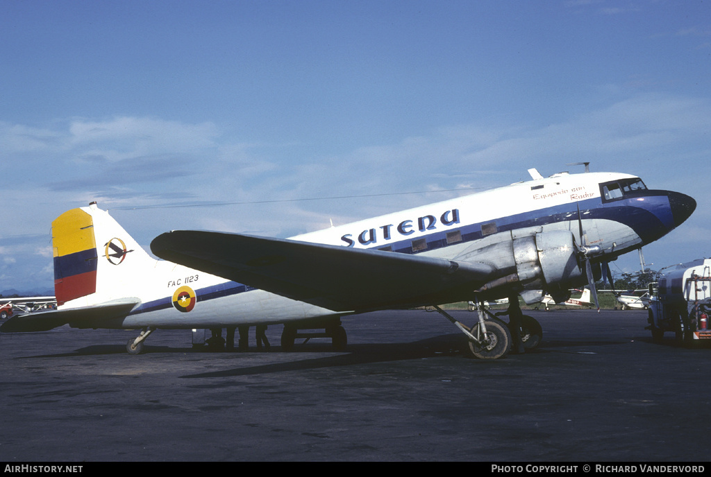 Aircraft Photo of FAC 1123 | Douglas C-47D Skytrain | Colombia - Satena | AirHistory.net #19970