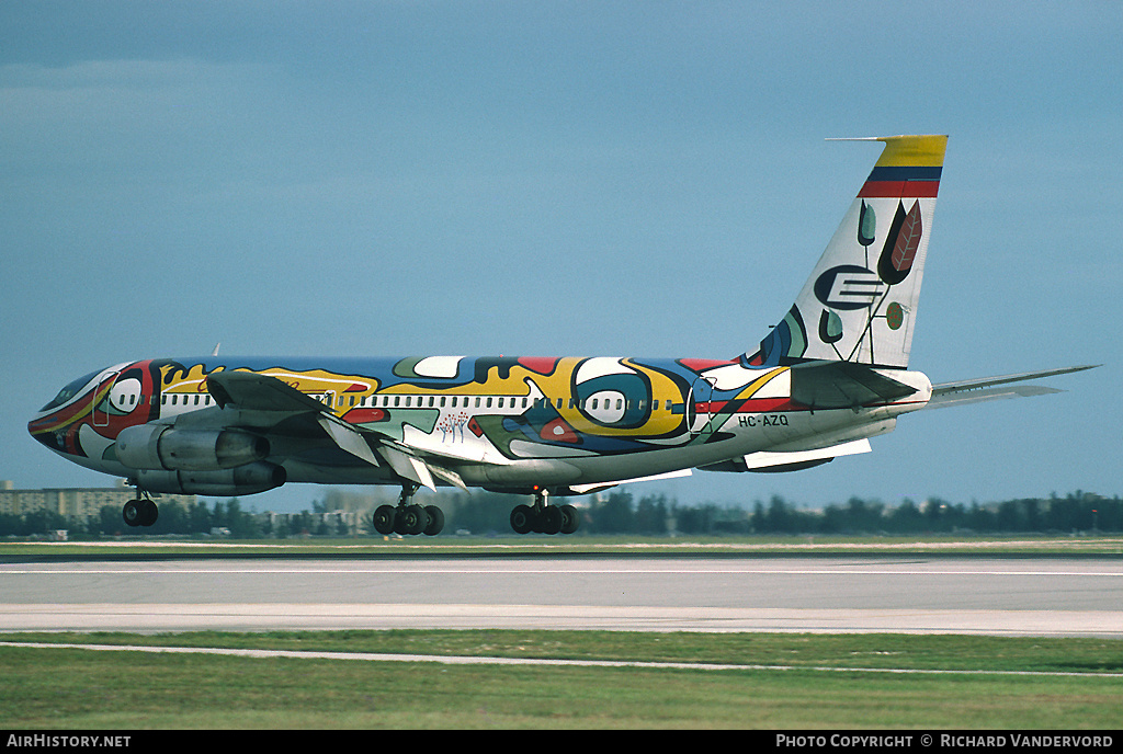 Aircraft Photo of HC-AZQ | Boeing 720-023B | Ecuatoriana | AirHistory.net #19975