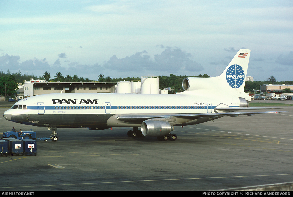 Aircraft Photo of N508PA | Lockheed L-1011-385-3 TriStar 500 | Pan American World Airways - Pan Am | AirHistory.net #19977