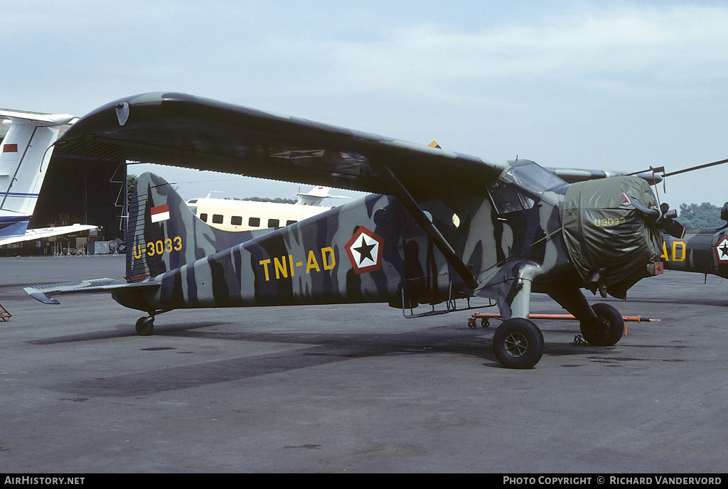 Aircraft Photo of U-3033 | De Havilland Canada DHC-2 Beaver Mk.1 | Indonesia - Army | AirHistory.net #19984