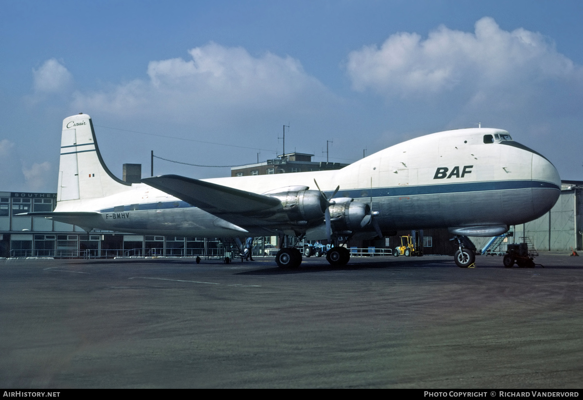 Aircraft Photo of F-BMHV | Aviation Traders ATL-98 Carvair | British Air Ferries - BAF | AirHistory.net #19986