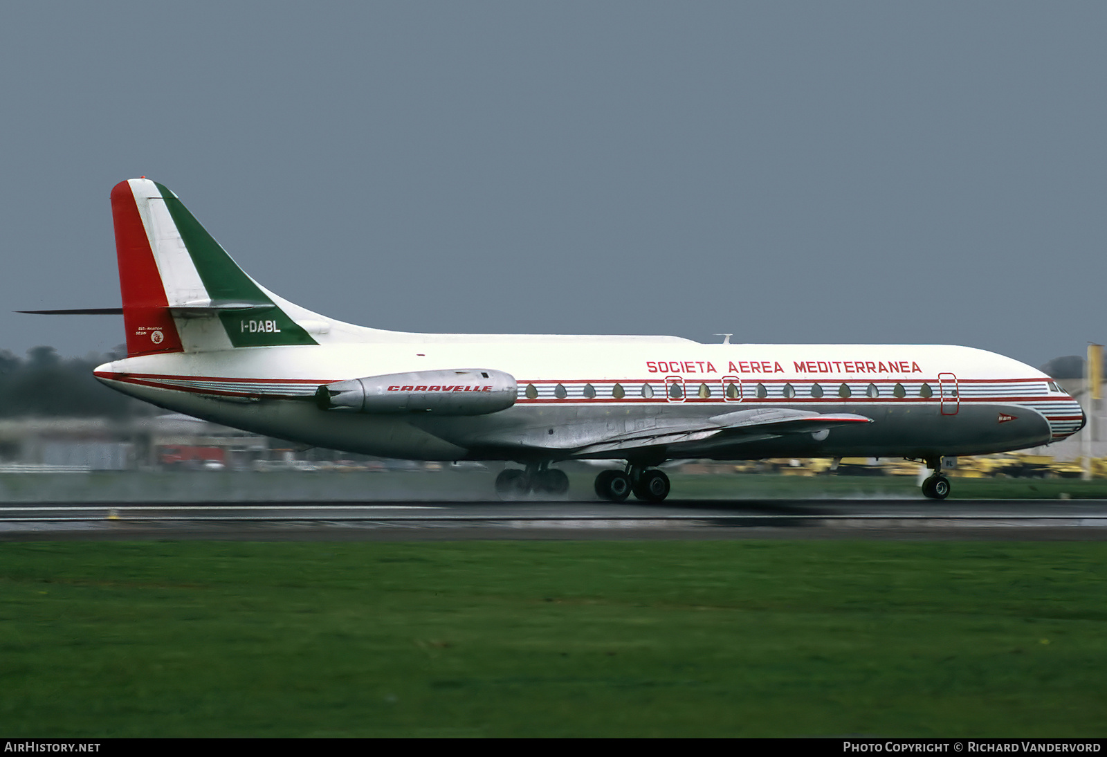 Aircraft Photo of I-DABL | Sud SE-210 Caravelle VI-N | Società Aerea Mediterranea - SAM | AirHistory.net #19991