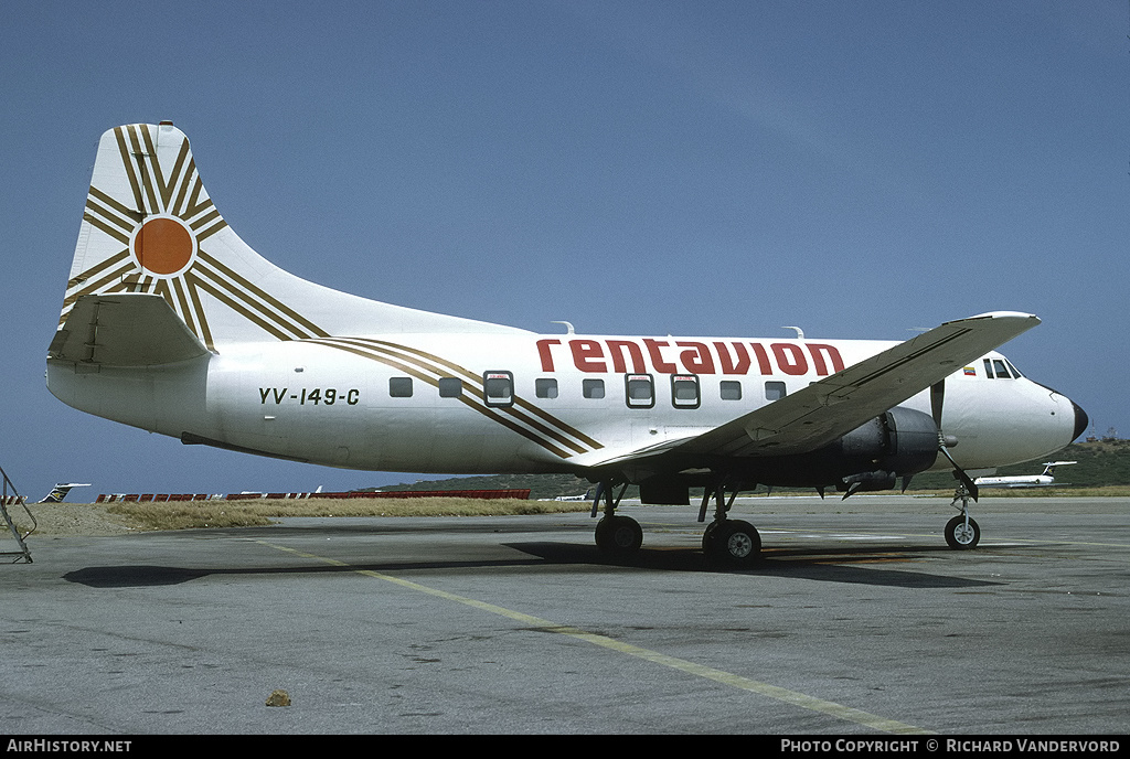 Aircraft Photo of YV-149C | Martin 404 | Rentavion | AirHistory.net #19994