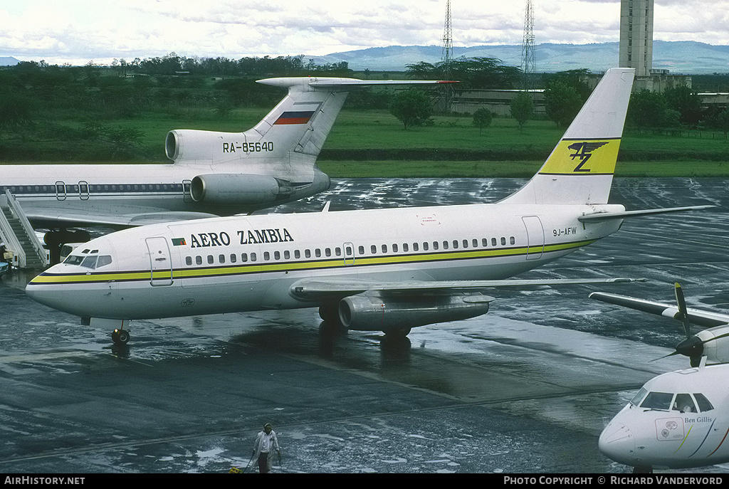 Aircraft Photo of 9J-AFW | Boeing 737-202C | Aero Zambia | AirHistory.net #20007