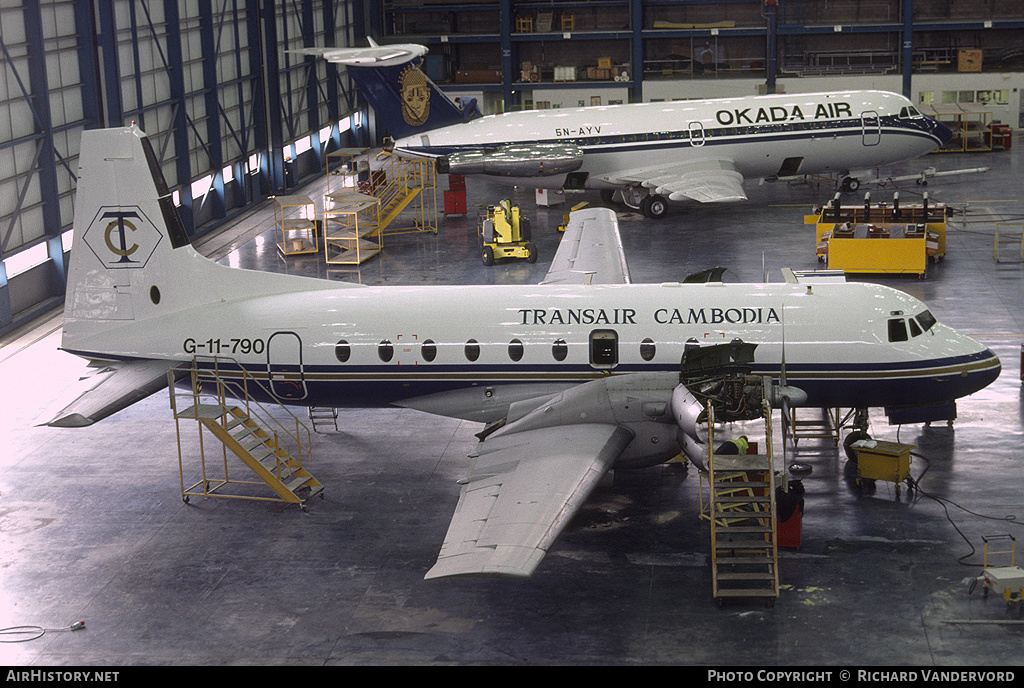 Aircraft Photo of G-11-790 | British Aerospace BAe-748 Srs2B/FAA | Transair Cambodia | AirHistory.net #20009