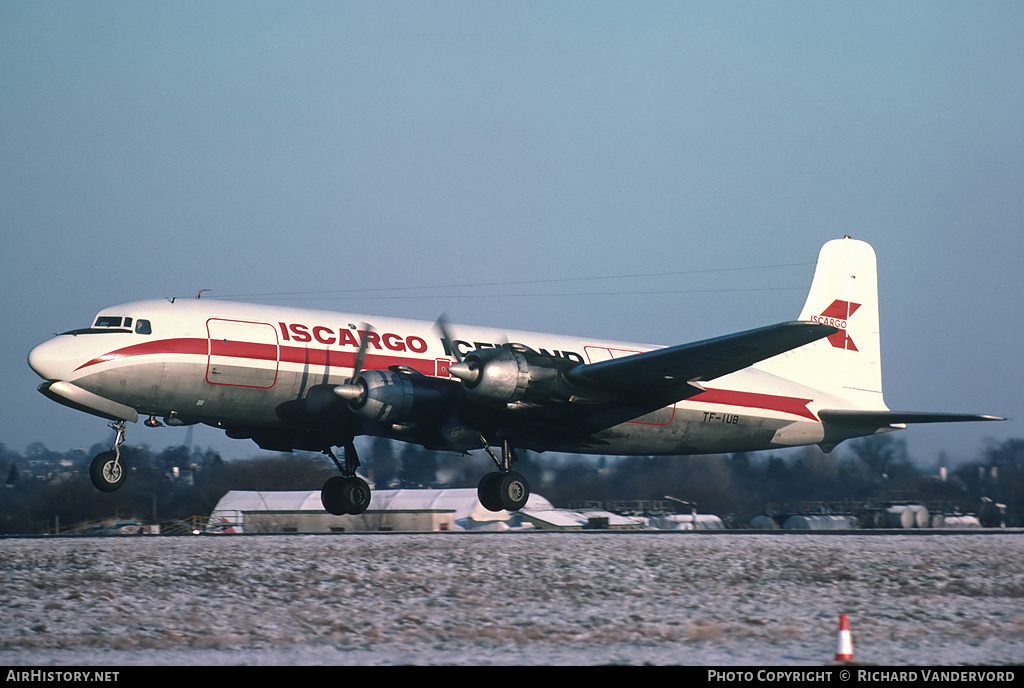 Aircraft Photo of TF-IUB | Douglas DC-6A | Iscargo Iceland | AirHistory.net #20011