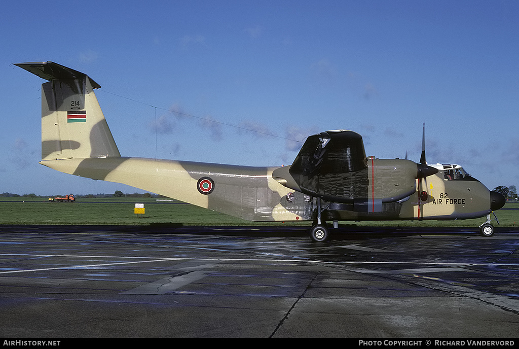 Aircraft Photo of 214 | De Havilland Canada DHC-5D Buffalo | Kenya - Air Force | AirHistory.net #20014