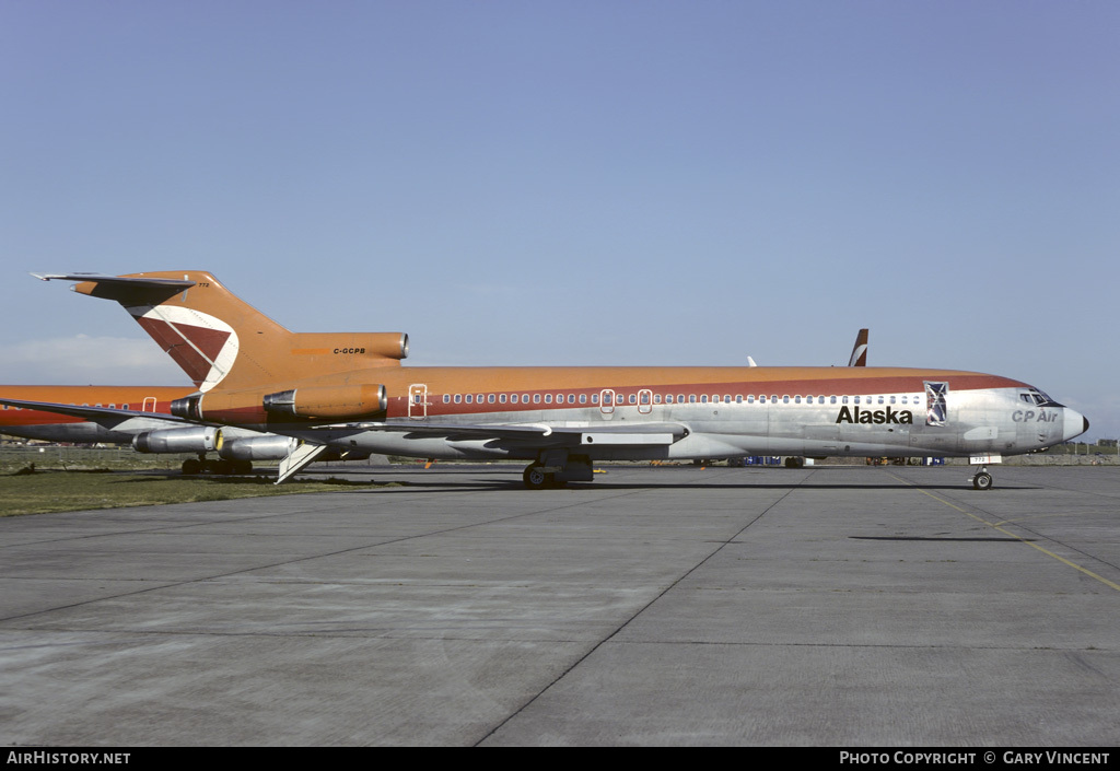 Aircraft Photo of C-GCPB | Boeing 727-217/Adv | Alaska Airlines | AirHistory.net #20033