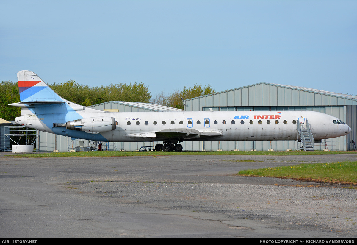 Aircraft Photo of F-GCVK | Aerospatiale SE-210 Caravelle 12 | Air Inter | AirHistory.net #20046