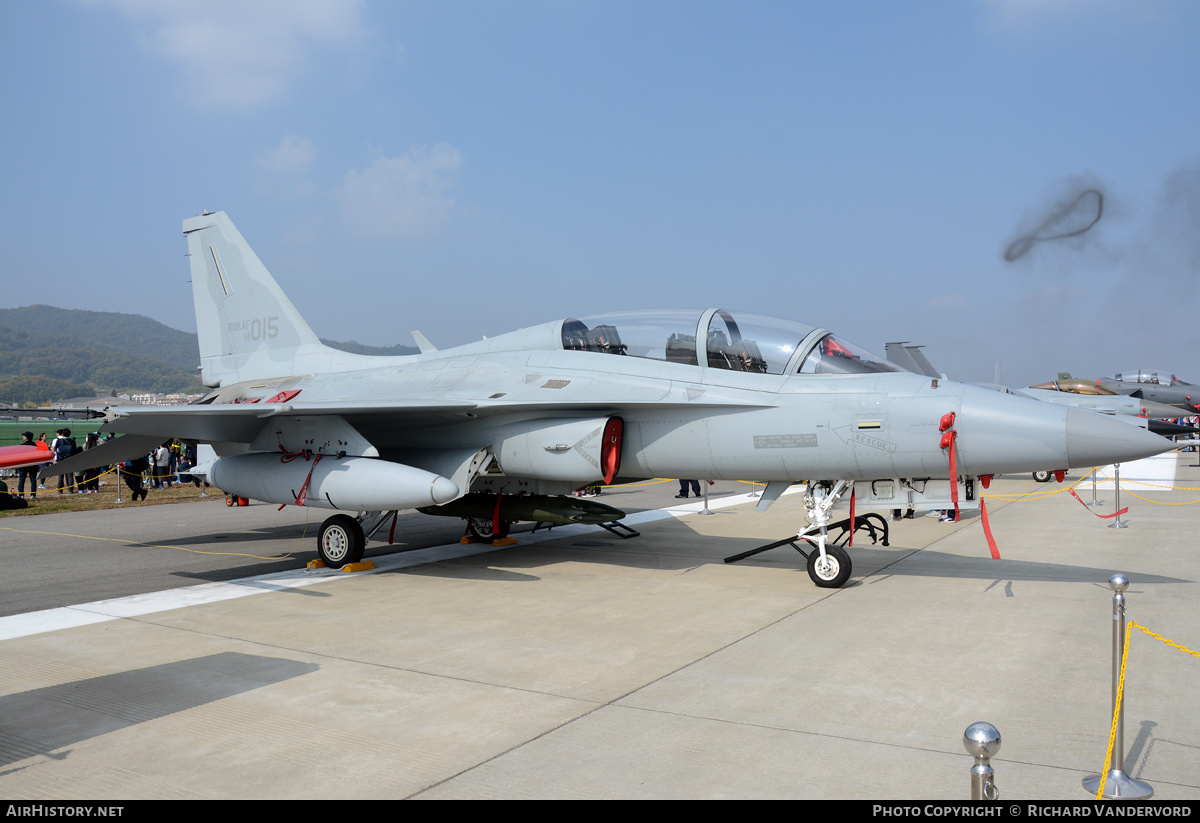 Aircraft Photo of 14-015 | Korea Aerospace FA-50 Golden Eagle | South Korea - Air Force | AirHistory.net #20049