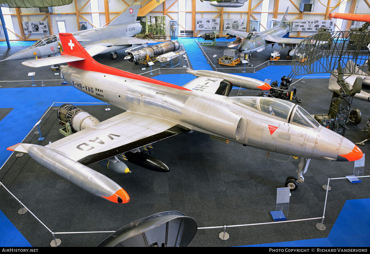 Aircraft Photo of X-HB-VAD | FFA P-16 MkIII | Switzerland - Air Force | AirHistory.net #20057