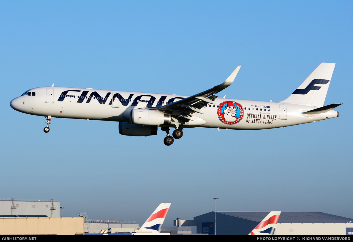 Aircraft Photo of OH-LZL | Airbus A321-231 | Finnair | AirHistory.net #20071