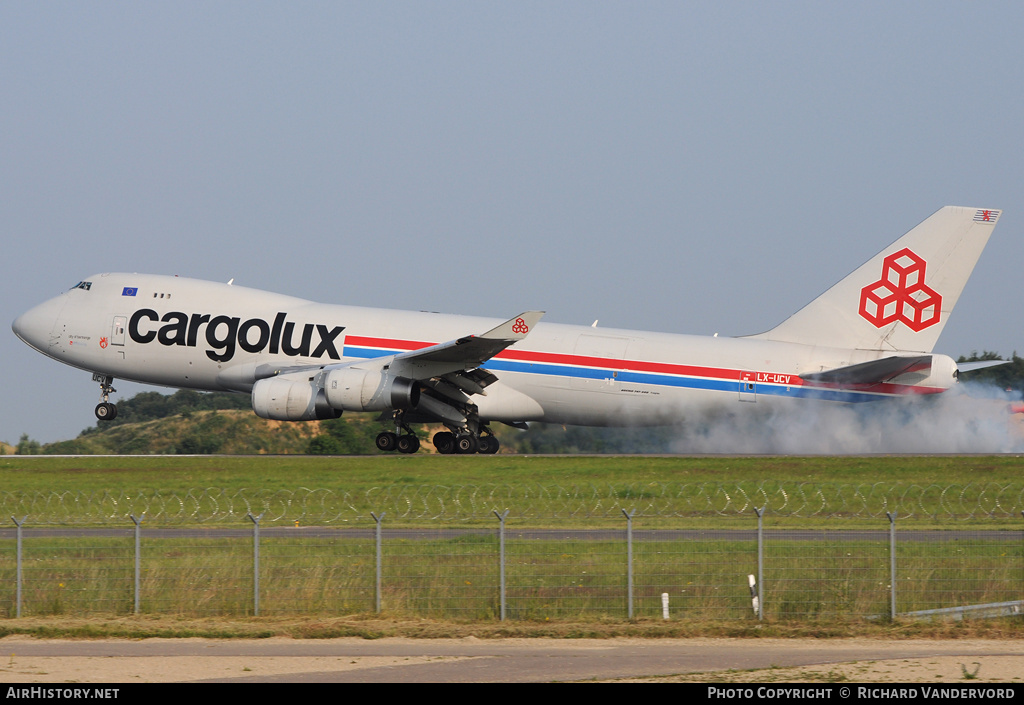 Aircraft Photo of LX-UCV | Boeing 747-4R7F/SCD | Cargolux | AirHistory.net #20090