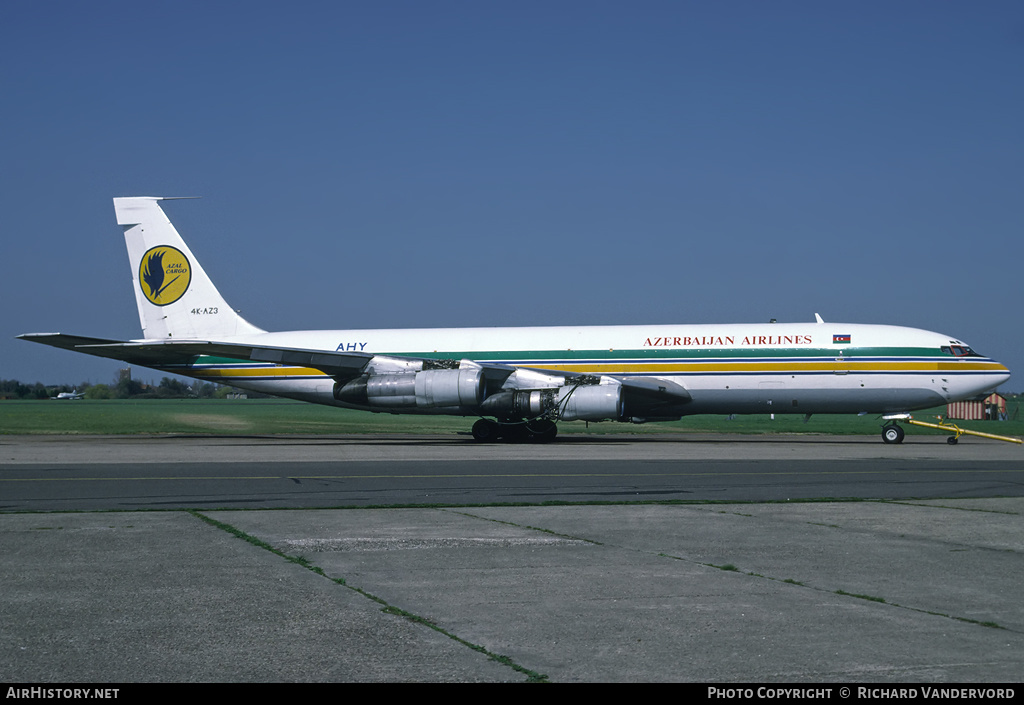 Aircraft Photo of 4K-AZ3 | Boeing 707-341C | Azerbaijan Airlines - AZAL - AHY | AirHistory.net #20109