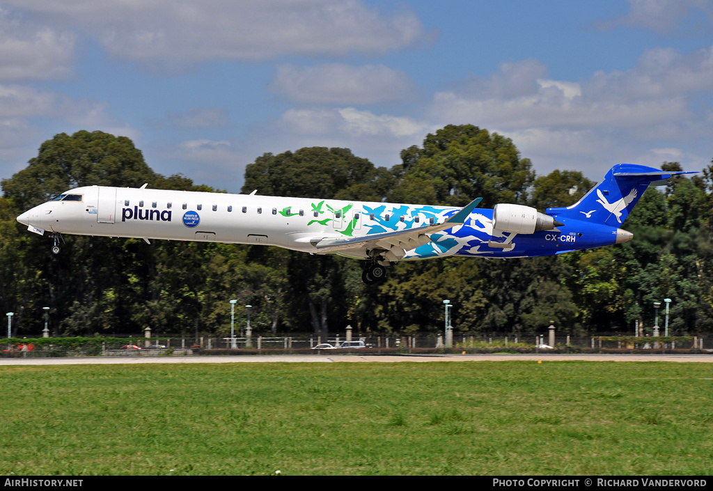 Aircraft Photo of CX-CRH | Bombardier CRJ-900 NG (CL-600-2D24) | PLUNA Líneas Aéreas Uruguayas | AirHistory.net #20117