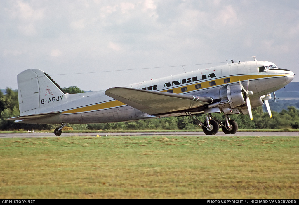 Aircraft Photo of G-AGJV | Douglas C-47A Dakota Mk.3 | Air Anglia | AirHistory.net #20128