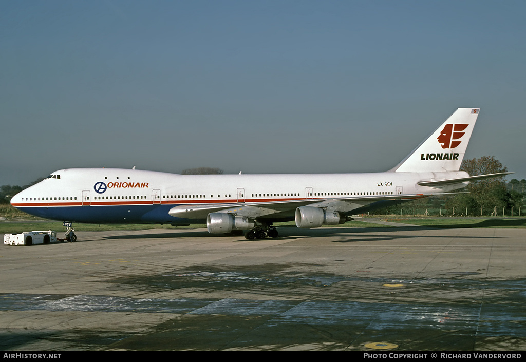 Aircraft Photo of LX-GCV | Boeing 747-121 | Orion Air | AirHistory.net #20134