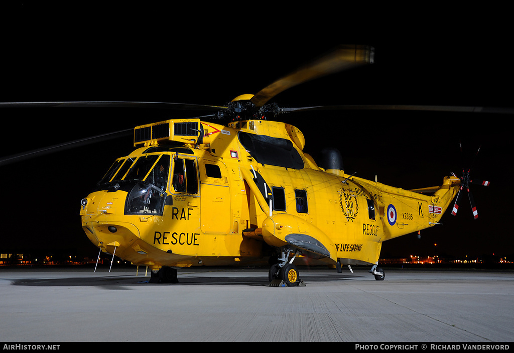 Aircraft Photo of XZ595 | Westland WS-61 Sea King HAR3 | UK - Air Force | AirHistory.net #20146