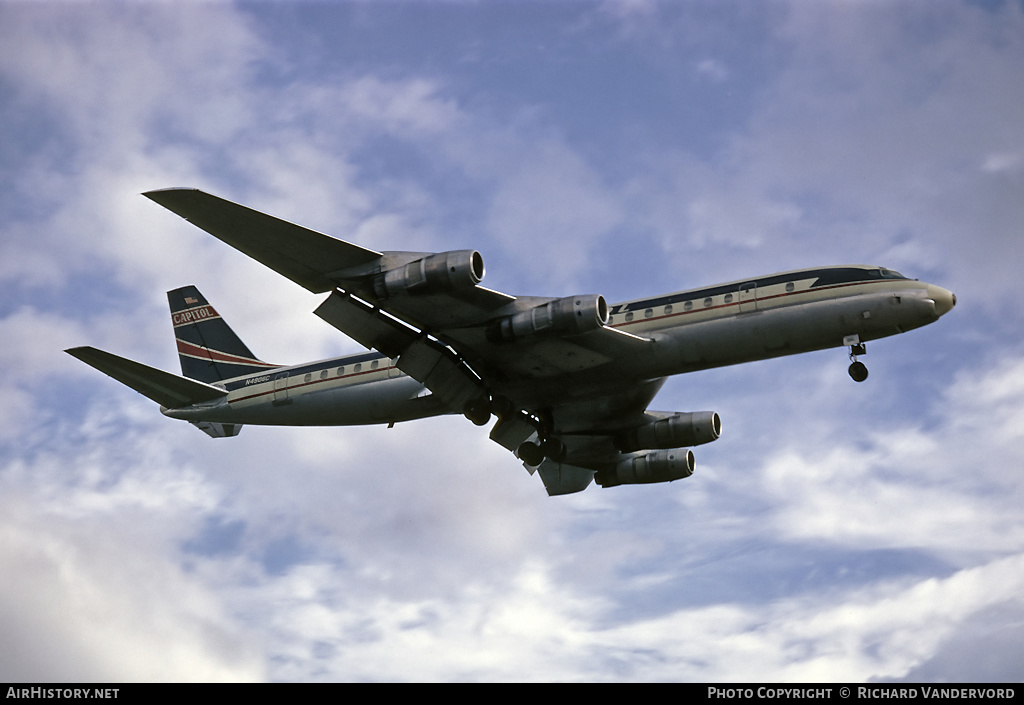 Aircraft Photo of N4906C | Douglas DC-8-55 | Capitol Airways | AirHistory.net #20148