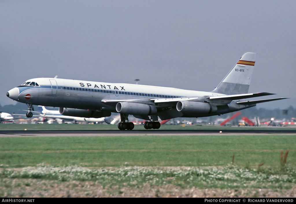 Aircraft Photo of EC-BTE | Convair 990A (30A-5) | Spantax | AirHistory.net #20149