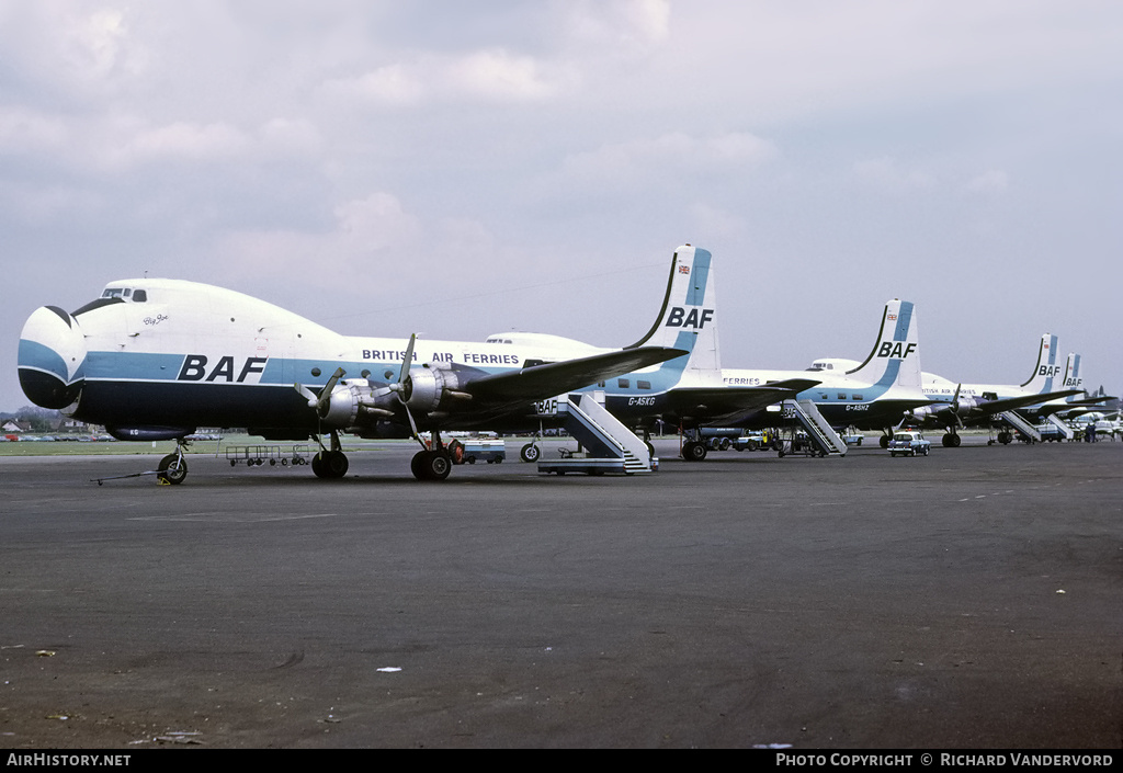 Aircraft Photo of G-ASKG | Aviation Traders ATL-98 Carvair | British Air Ferries - BAF | AirHistory.net #20154