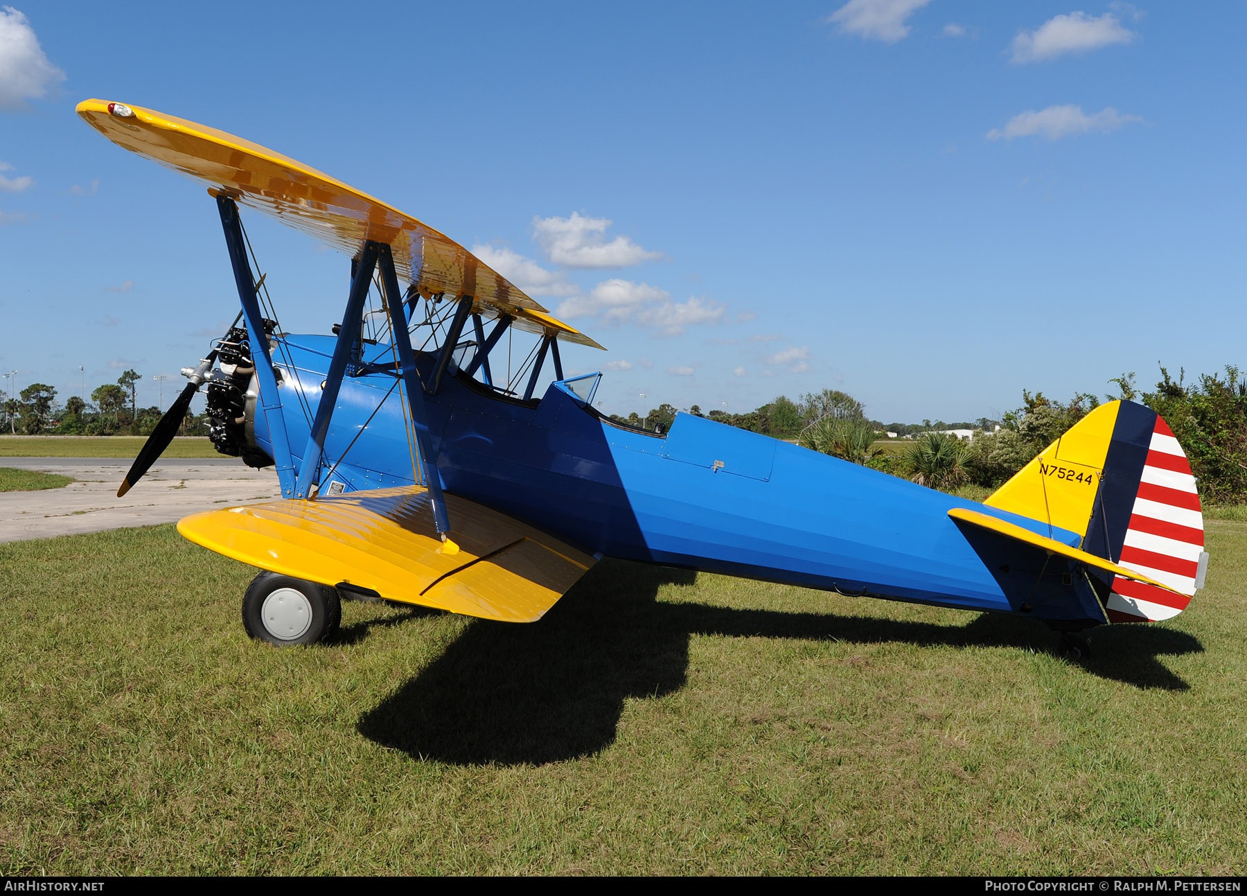 Aircraft Photo of N75244 | Boeing PT-17 Kaydet (A75N1) | AirHistory.net #20173