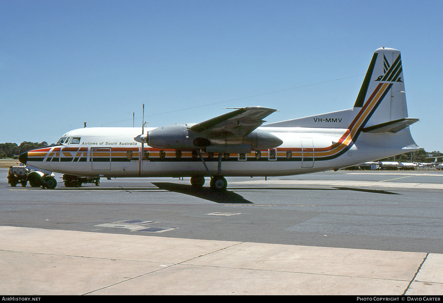 Aircraft Photo of VH-MMV | Fokker F27-200 Friendship | Airlines of South Australia - ASA | AirHistory.net #20179