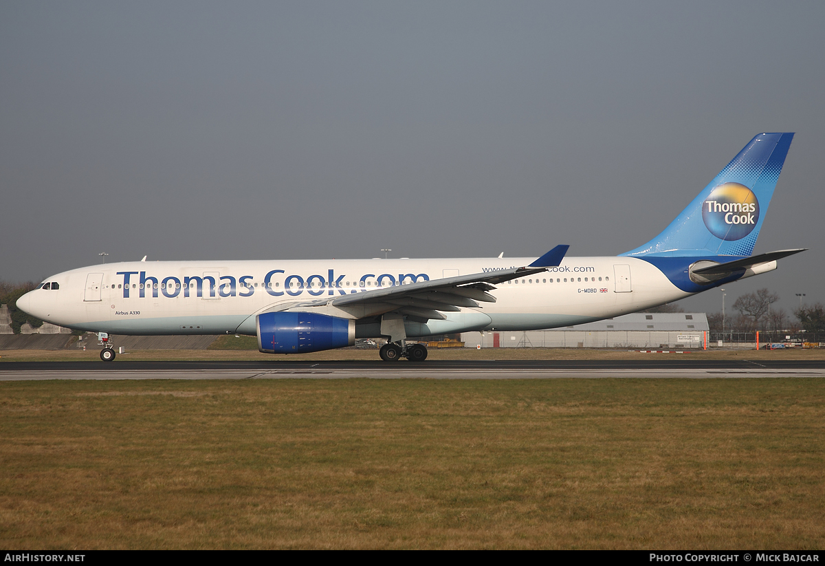 Aircraft Photo of G-MDBD | Airbus A330-243 | Thomas Cook Airlines | AirHistory.net #20207
