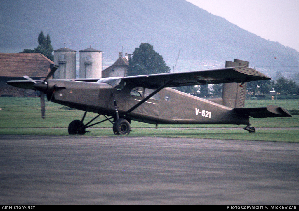 Aircraft Photo of V-621 | Pilatus PC-6/B2-H2M-1 Turbo Porter | Switzerland - Air Force | AirHistory.net #20220