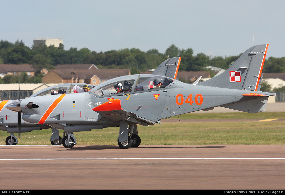Aircraft Photo of 040 | PZL-Okecie PZL-130TC-2 Turbo Orlik | Poland - Air Force | AirHistory.net #20229