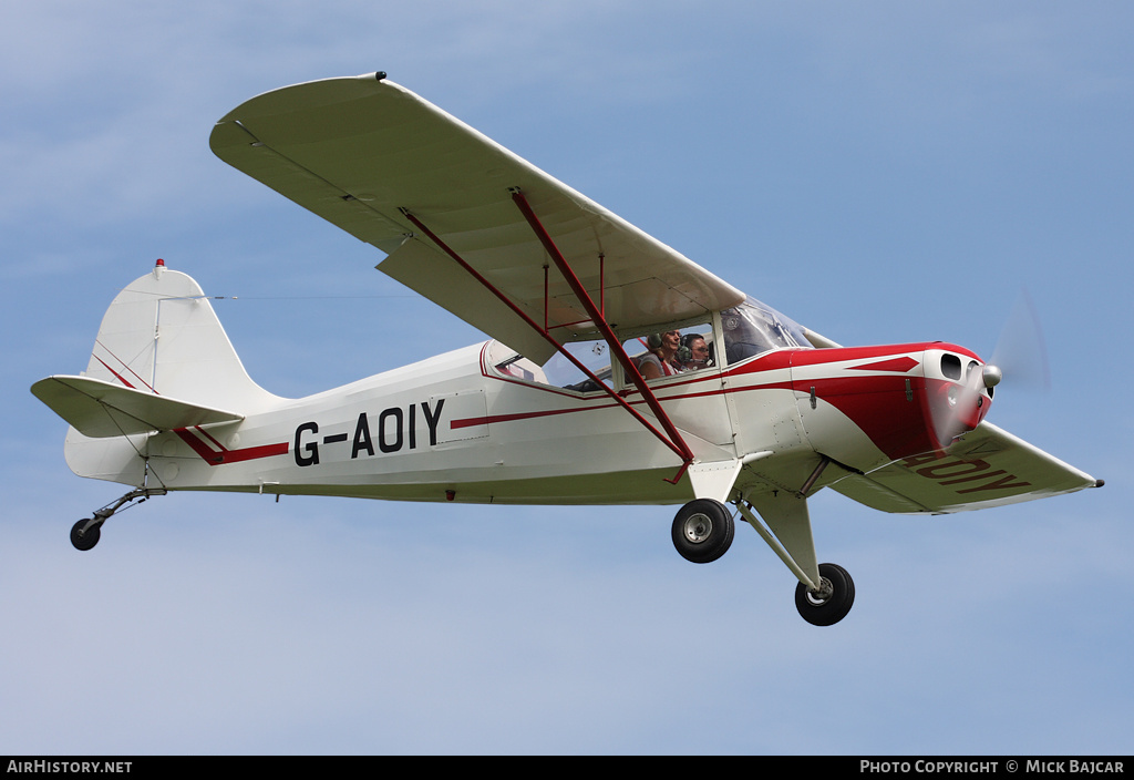 Aircraft Photo of G-AOIY | Auster J-5V Autocar | AirHistory.net #20230