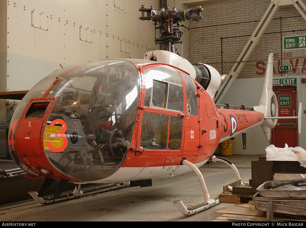 Aircraft Photo of XX431 / 9300M | Aerospatiale SA-341C Gazelle HT2 | UK - Navy | AirHistory.net #20246